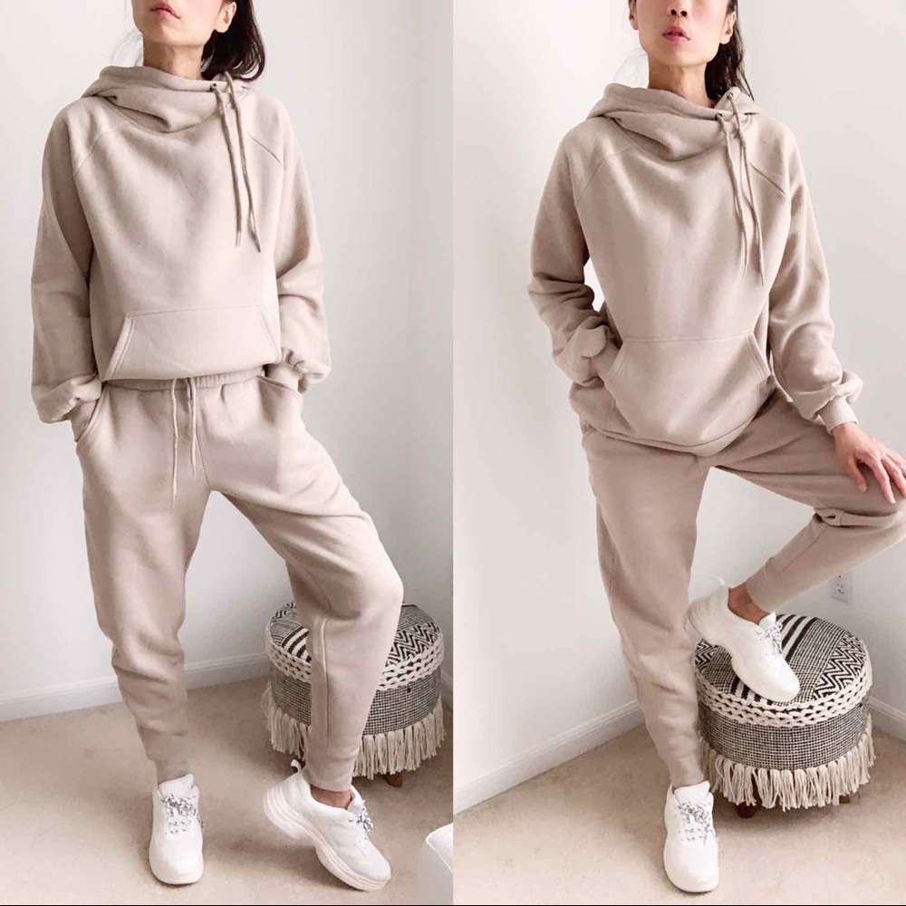 Jogger Set, Neutral Tone